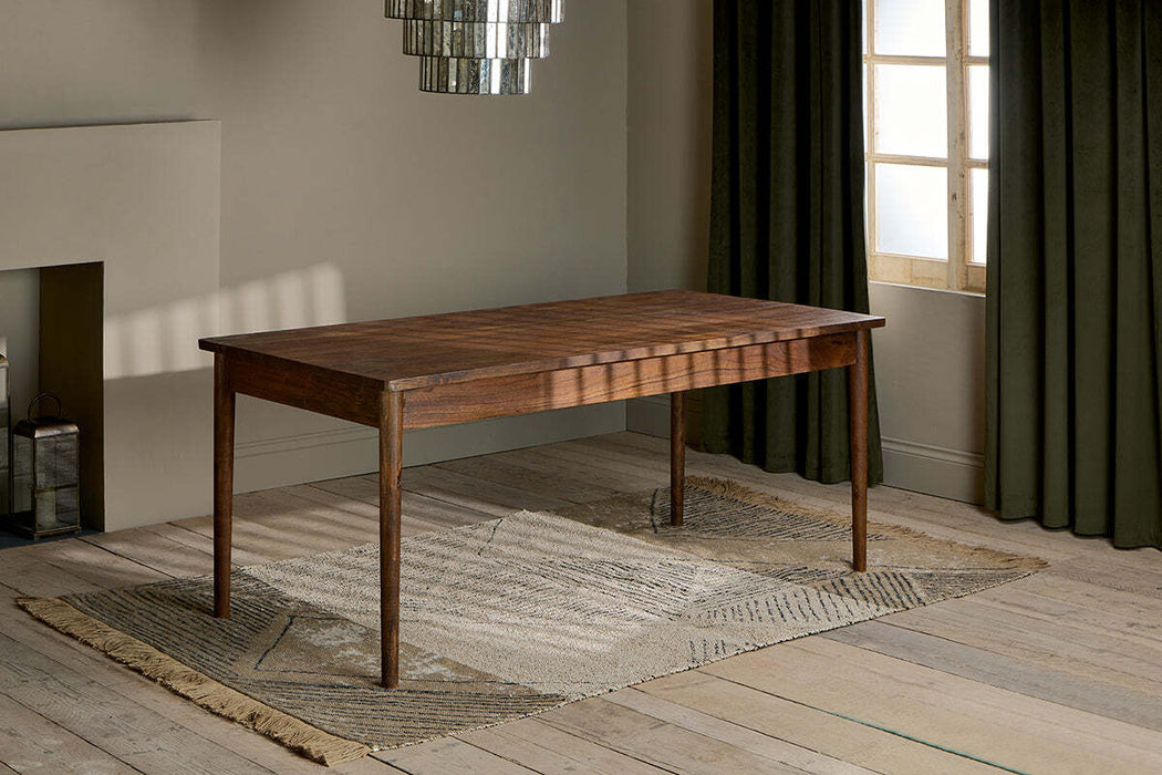Anbu Acacia Dining Table Washed Walnut