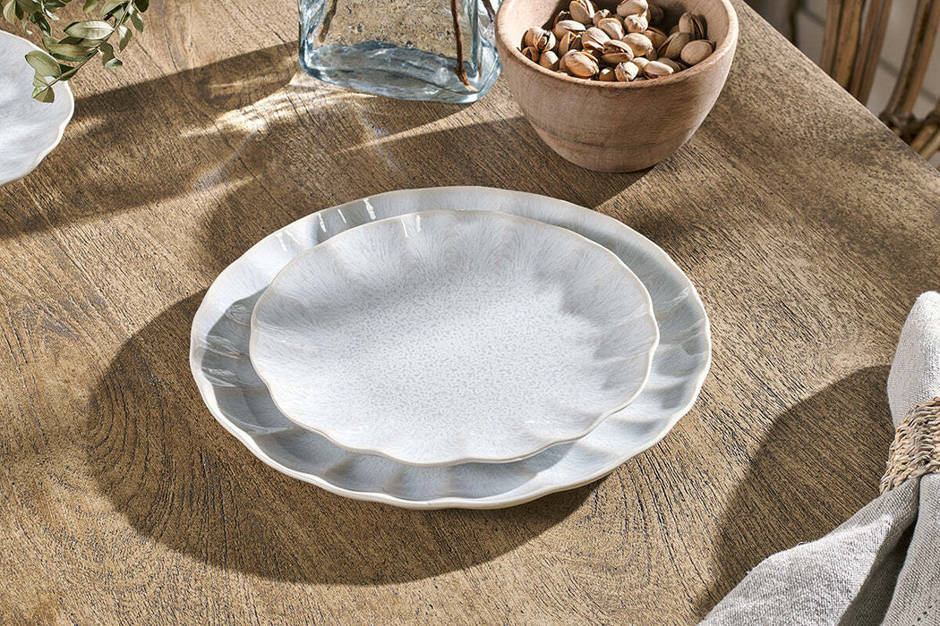 Aruvi Side Plate Cream