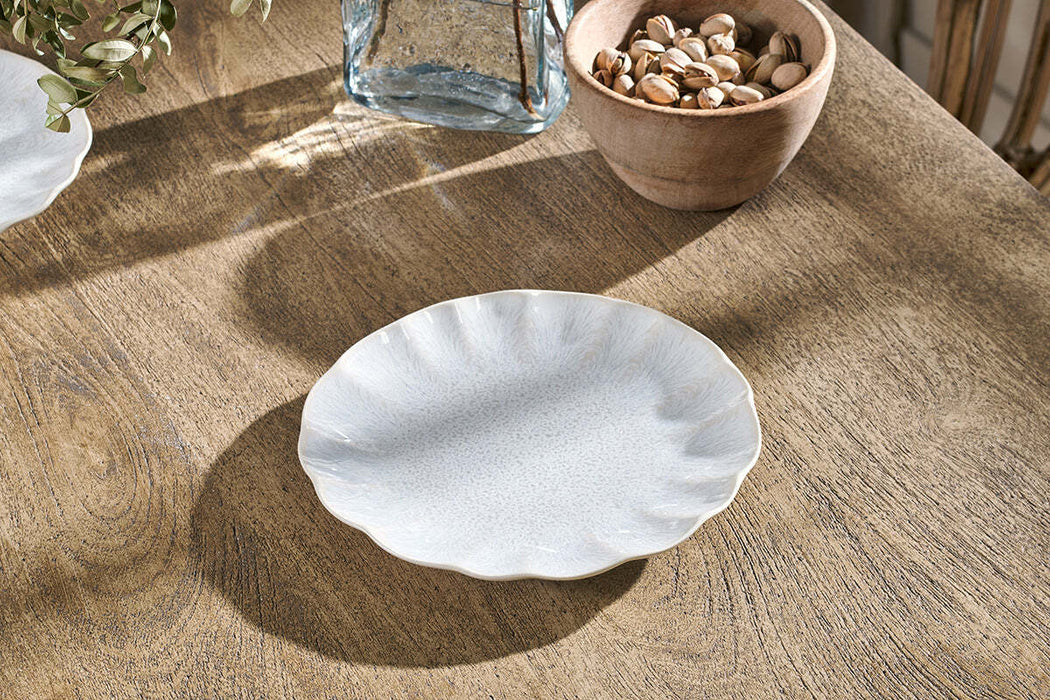 Aruvi Side Plate Cream