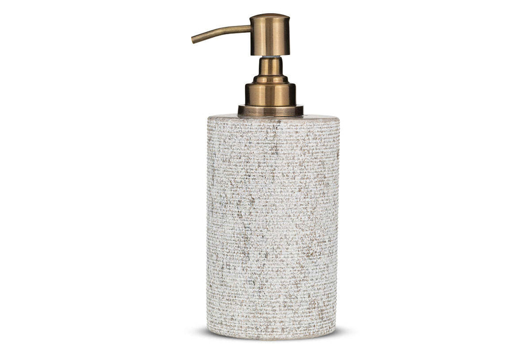 Asana Marble Soap Pump Grey