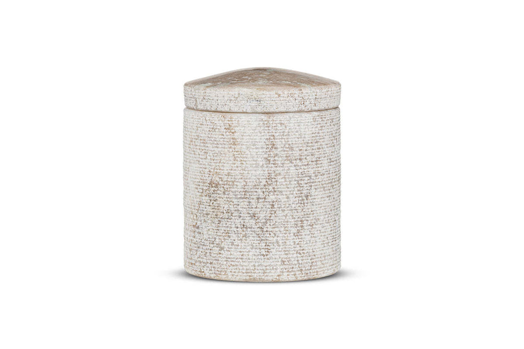Asana Marble Storage Jar Grey