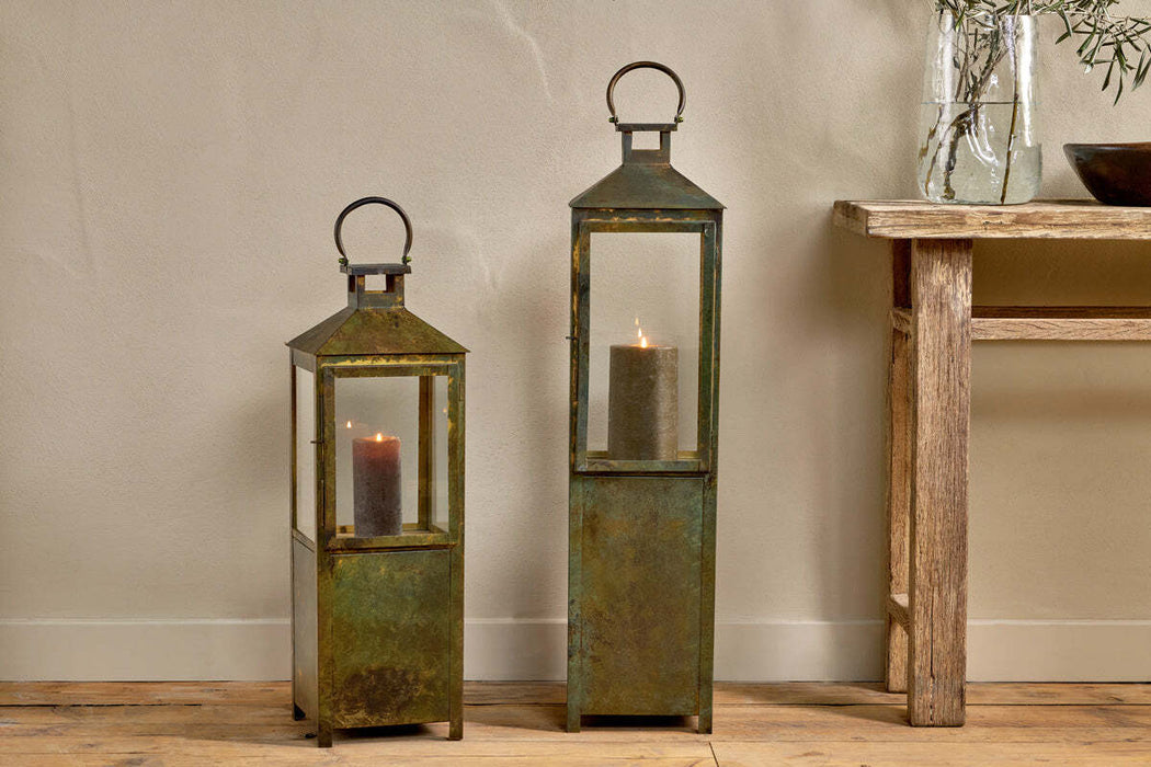 Asharu Lantern Antique Patina