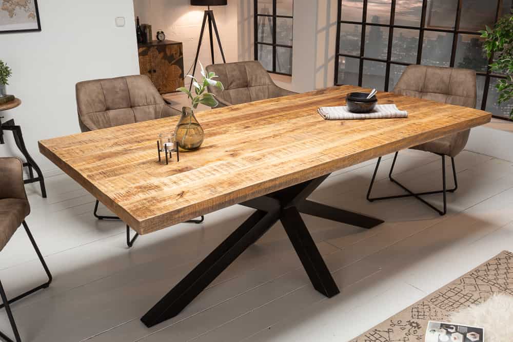 Dining Table Titan 160cm Mango Wood Natural