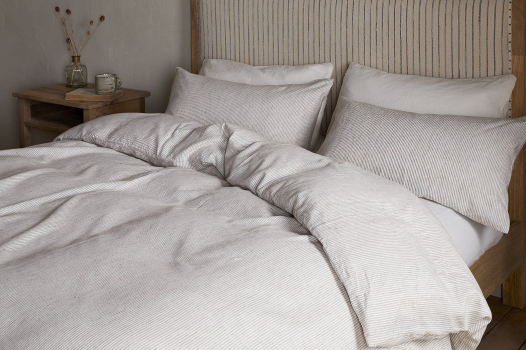 Borba Hemp Cotton Duvet Cover Espresso