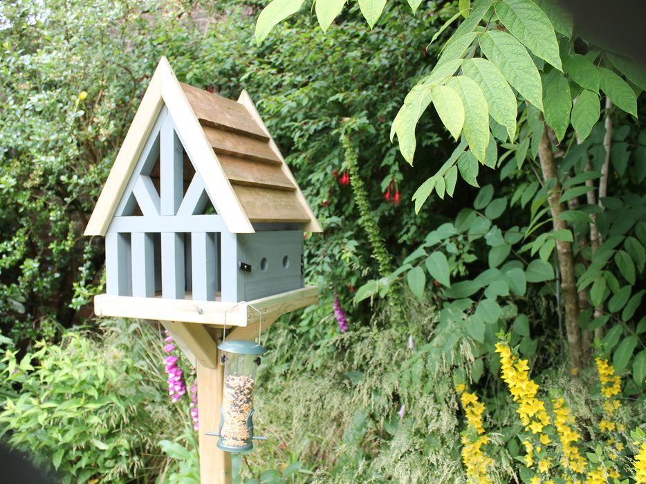 Pigeon Proof Wooden Bird Table Garden Bird Feeding Station