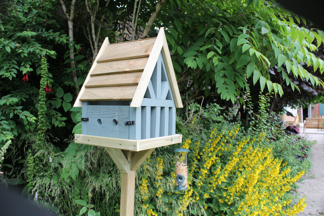 Pigeon Proof Wooden Bird Table Garden Bird Feeding Station
