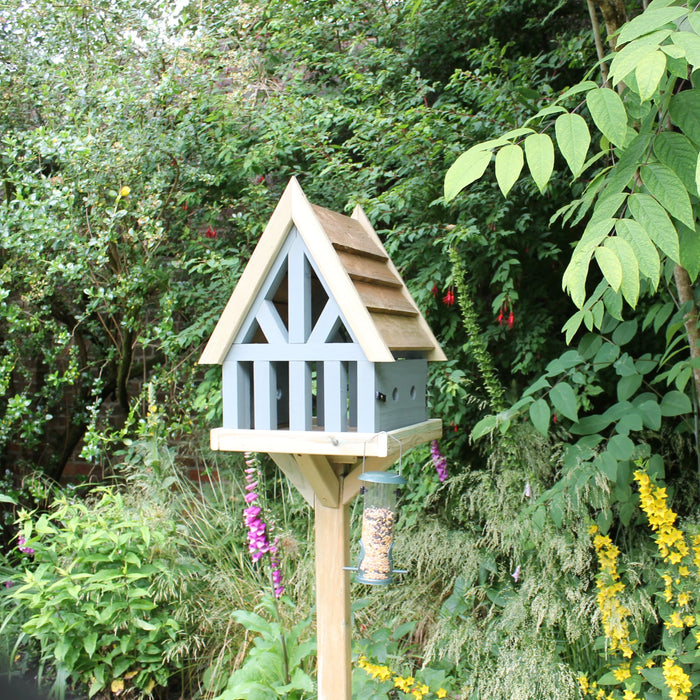 Pigeon Proof Wooden Bird Table Garden Bird Feeding Station