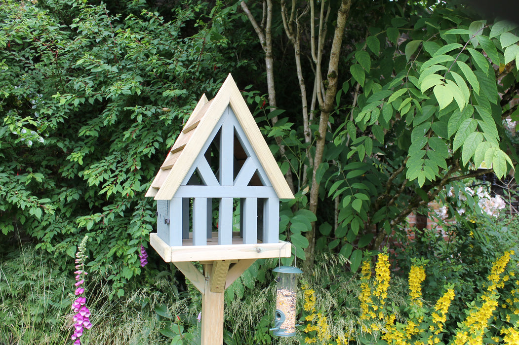 Pigeon Proof Wooden Bird Table Garden Bird Feeding Station