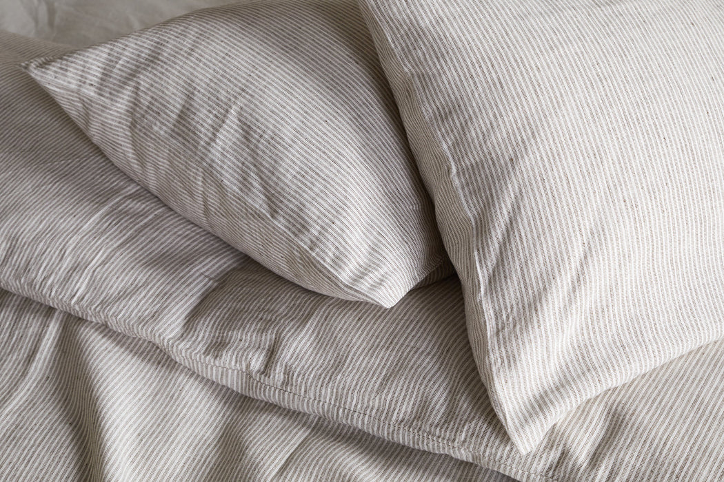 Borba Hemp Cotton Housewife Pillowcases Espresso