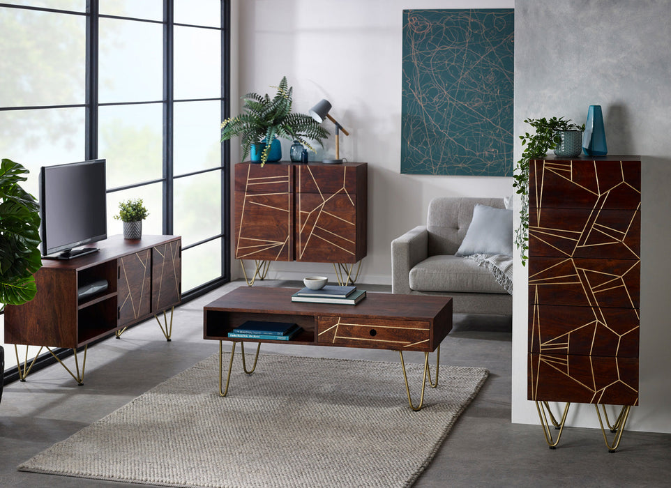 Dark Gold Plasma Media Unit