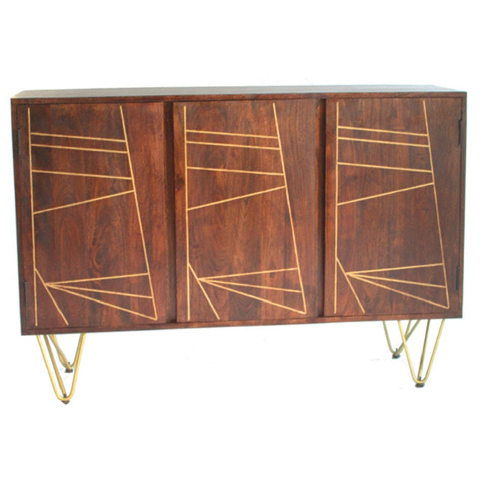 Dark Gold Large Sideboard