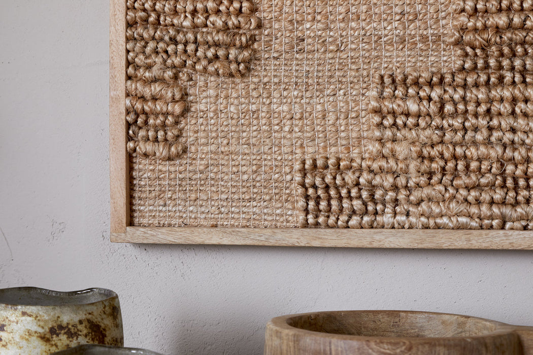 Bawal Wall Art Cross Natural