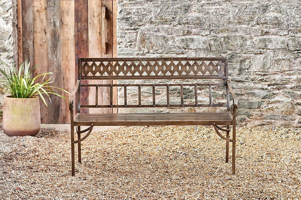 Bahula Decoartive Iron Bench