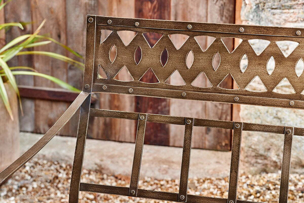 Bahula Decoartive Iron Bench