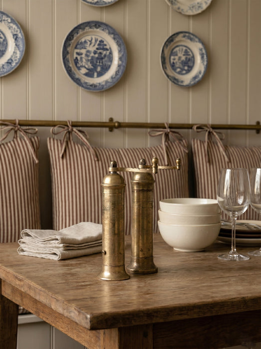 Brass Salt & Pepper Mill Set