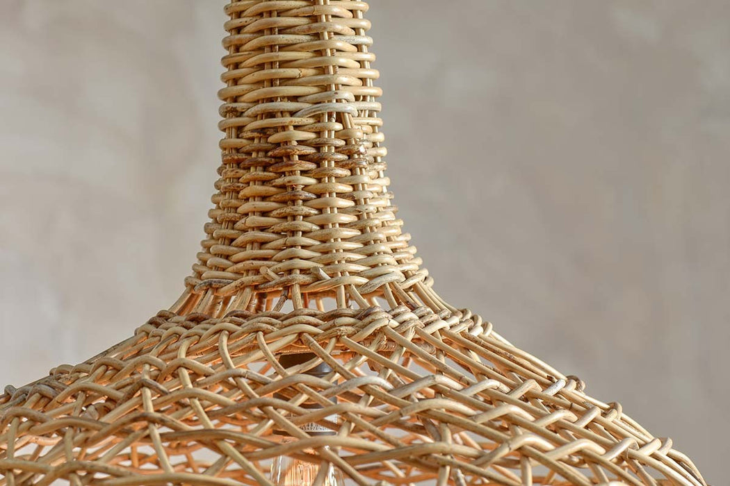 Beru Rattan Lampshade Conical Large