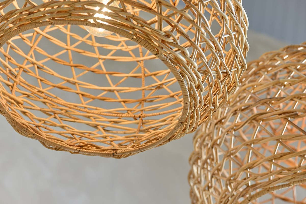 Beru Rattan Lampshade Conical Small