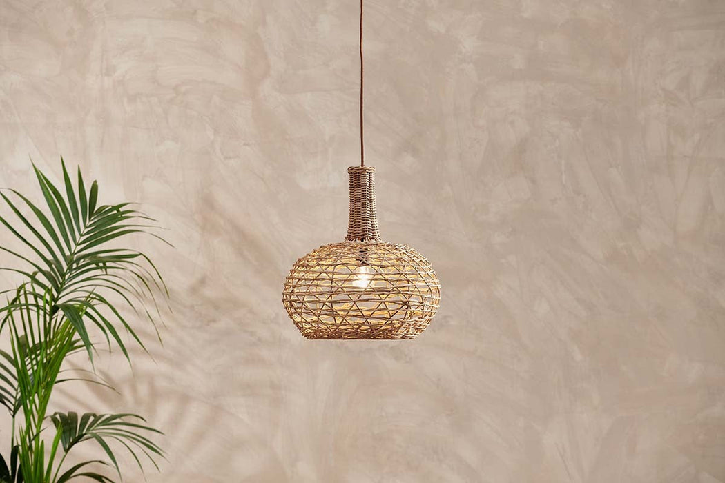 Beru Rattan Lampshade Conical Small