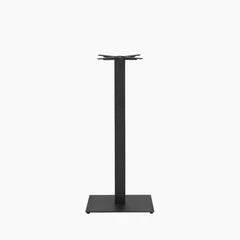 Vale Large Square Bar Table Base | Black