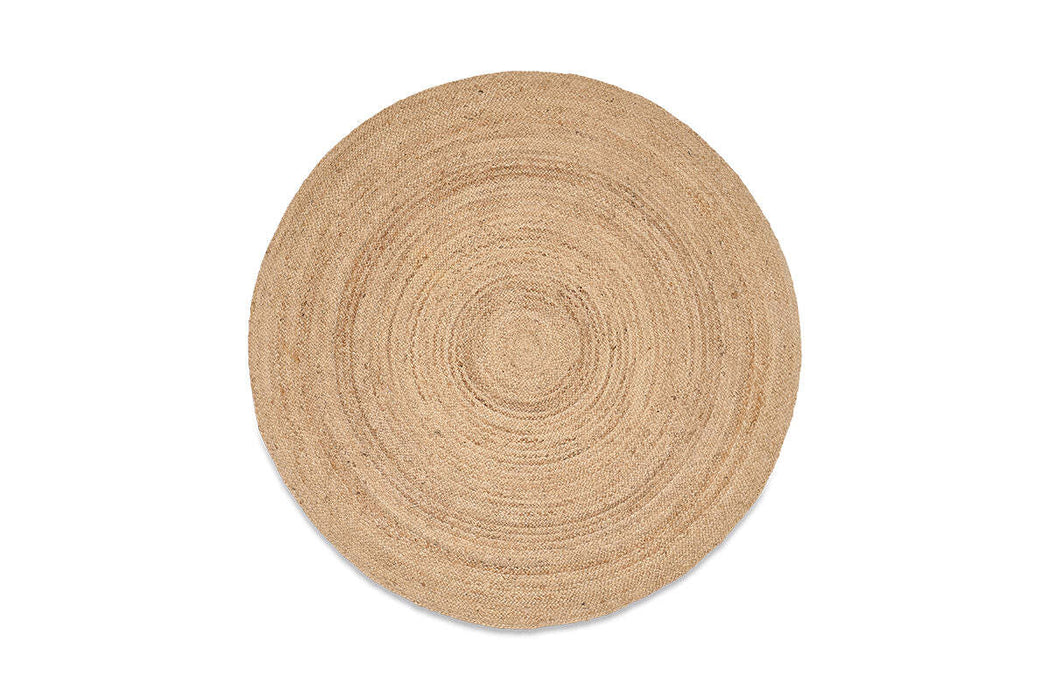 Braided Hemp Rug Round