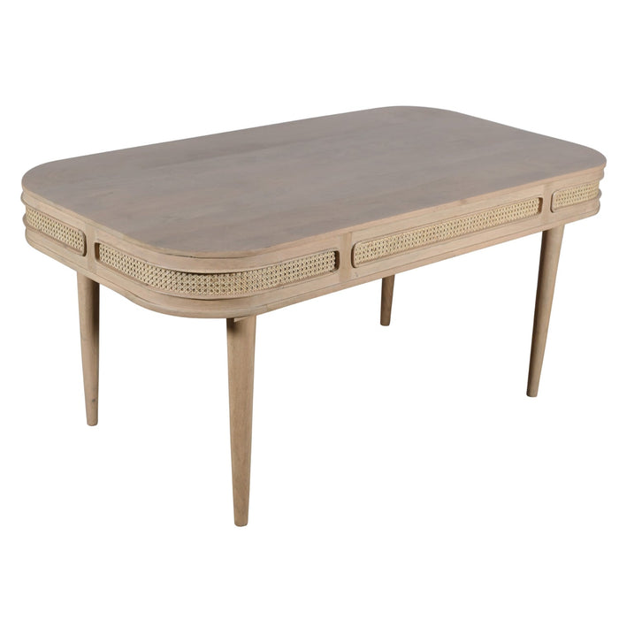 Valencia Cane & Mango Wood Dining Table