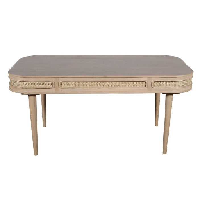 Valencia Cane & Mango Wood Dining Table