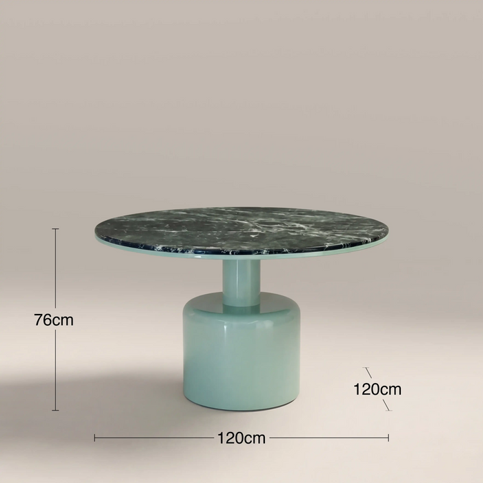 Vance 4 Seat Round Dining Table