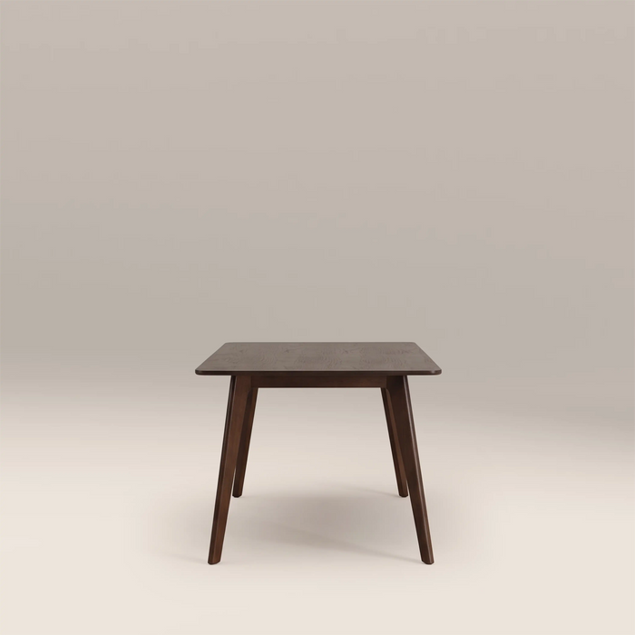 Landon 4 Seat Rectangle Wooden Dining Table Walnut