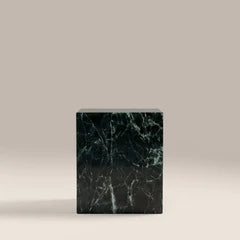 Casper Square Side Table | Emerald Green Marble
