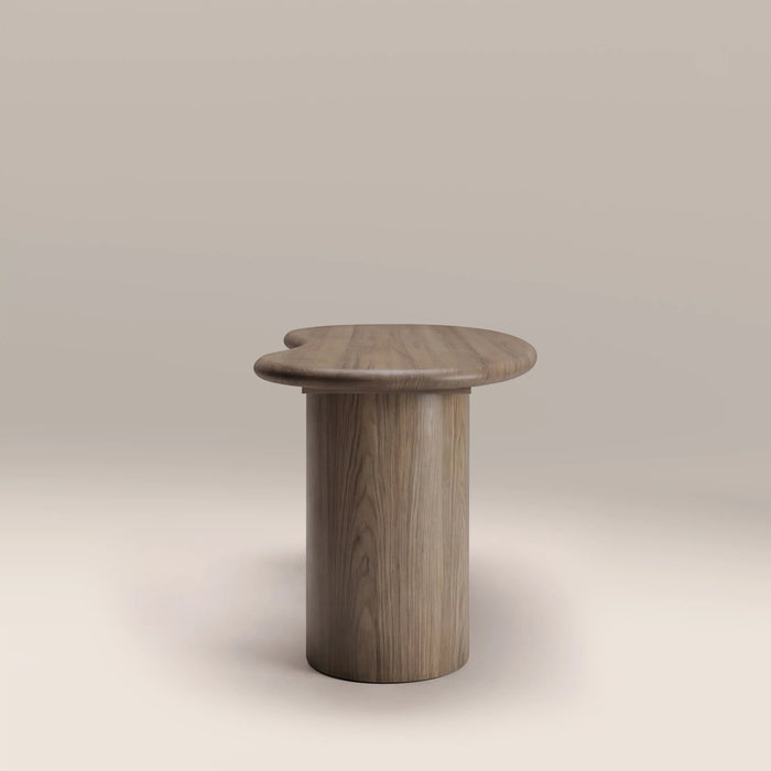 Garret Wooden Desk Walnut