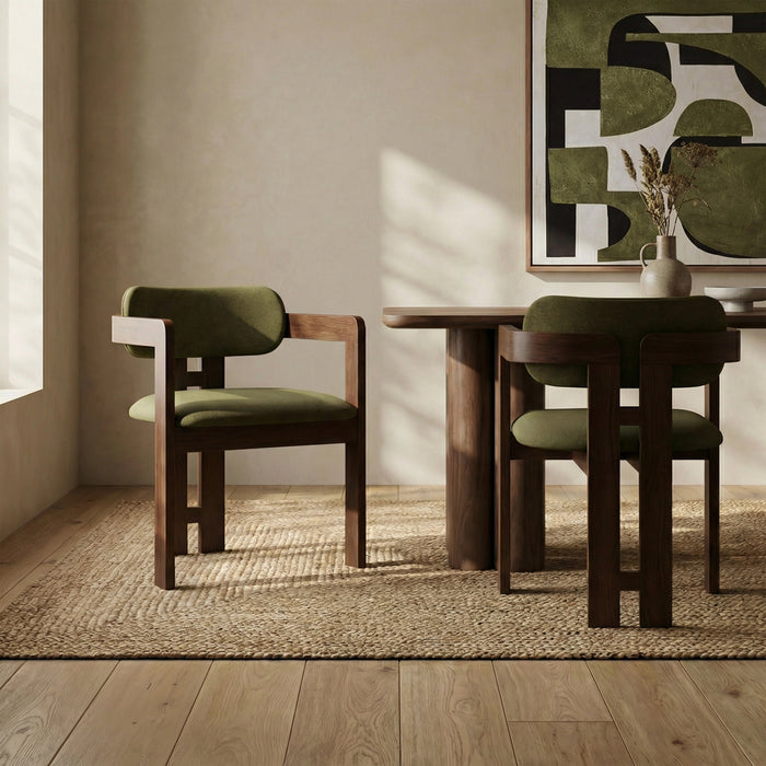 Hallie Wooden Carver Dining Chair