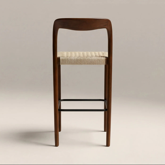Madeleine Wooden Bar Stool