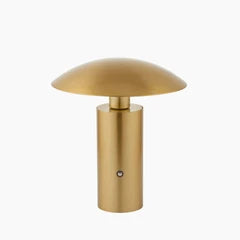 Raynes Cordless Table Lamp | Brass
