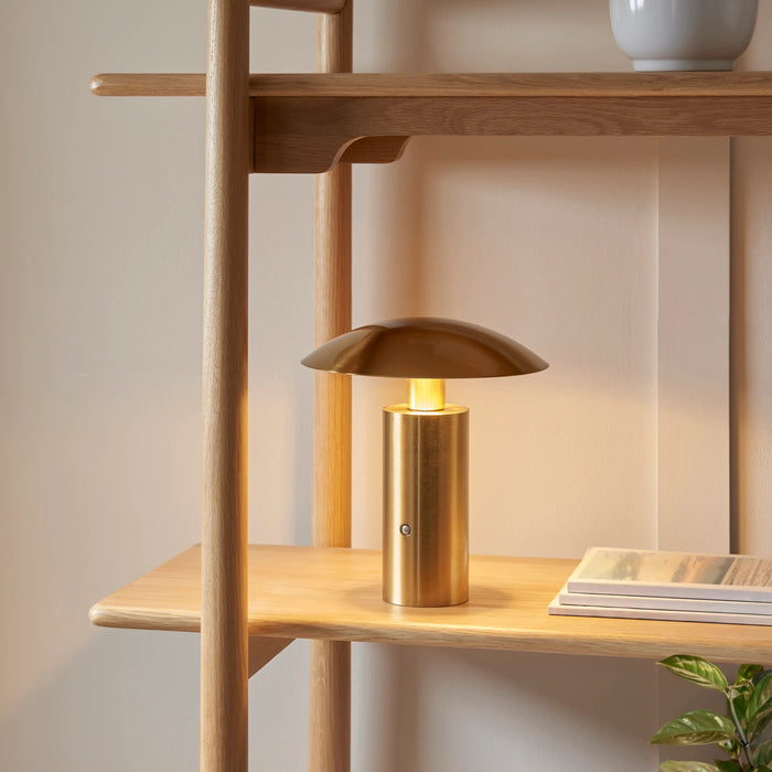 Raynes Cordless Table Lamp Brass