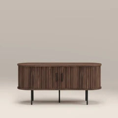 Mika 2 Door Wooden TV Stand | Walnut
