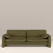 Haven 3 Seater Sofa | Moss Green Sustainable Mohair Velvet