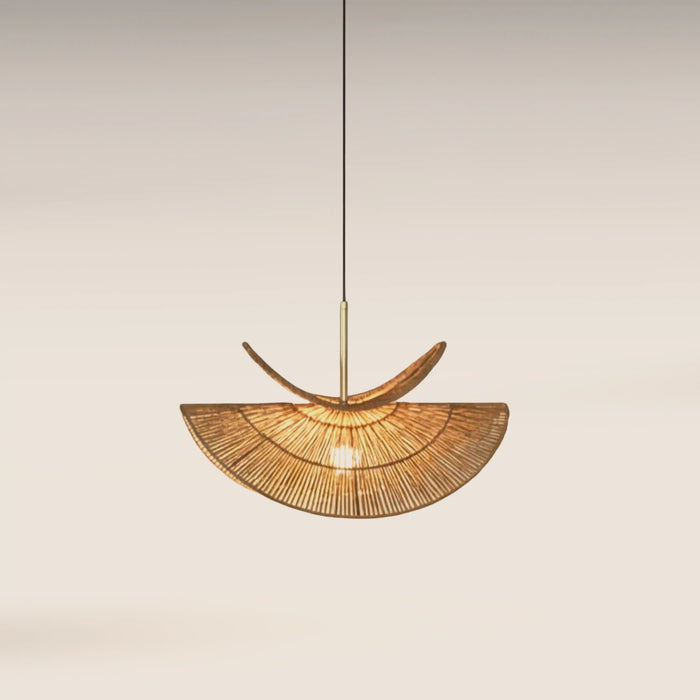 Javon Pendant Light Natural Rattan