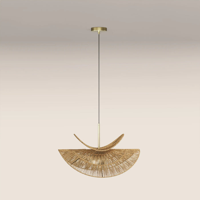 Javon Pendant Light Natural Rattan
