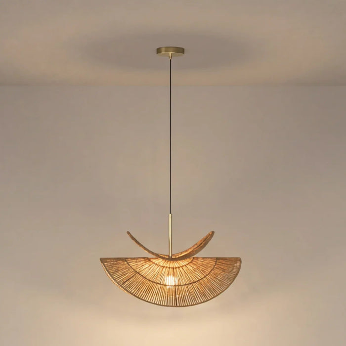 Javon Pendant Light Natural Rattan