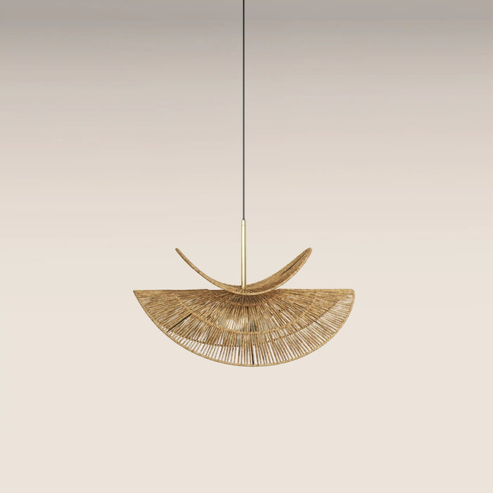 Javon Pendant Light Natural Rattan