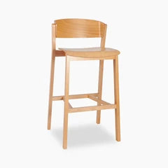 Kris Wooden Bar Stool