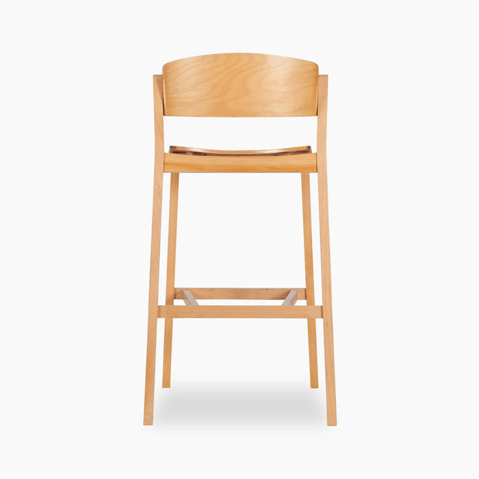 Kris Wooden Bar Stool