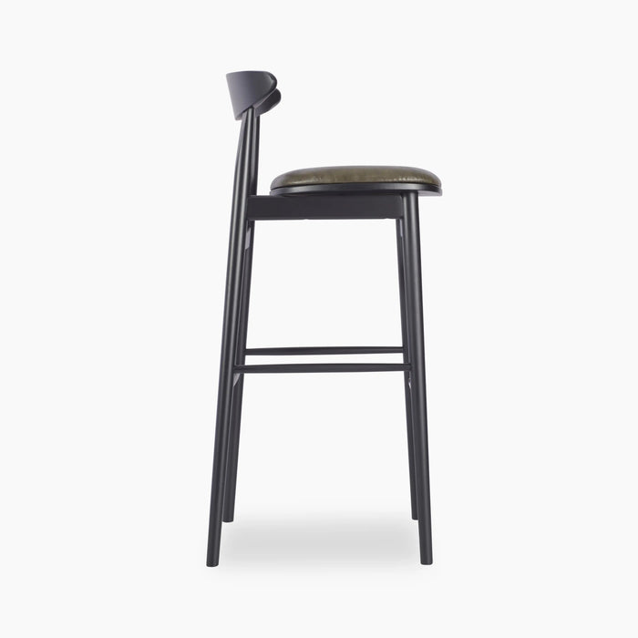 Cruz Wooden Bar Stool