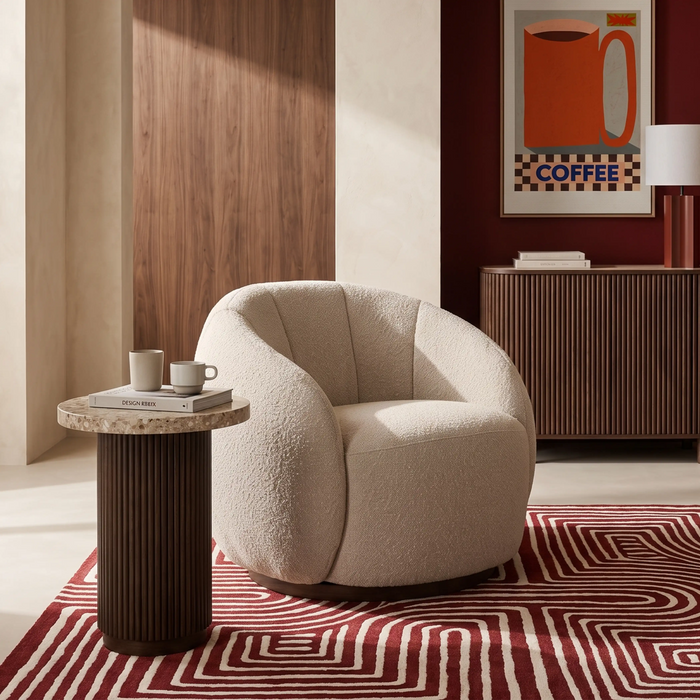 Emile Swivel Armchair