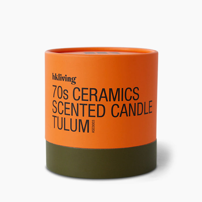 HKliving 70s Ceramics Scented Candle Tulum