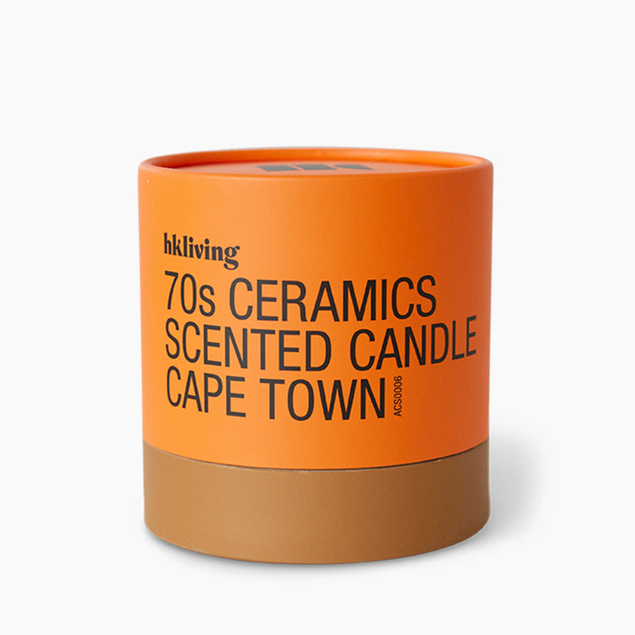 HKliving 70s Ceramics Scented Candle Cape Town