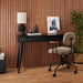 Neptun 3 Drawer Wooden Desk | Black