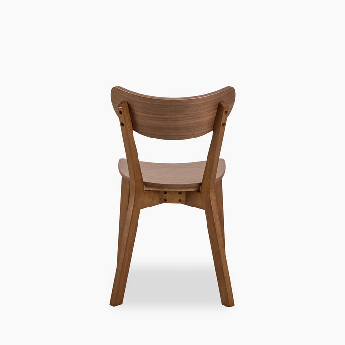 Roxby Wooden Dining Chair | Walnut