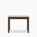 Southampton 1 Drawer Console Table | Ecru Ceramic & Smoked Walnut