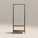 Seaford Clothing Rack | Black & Oak